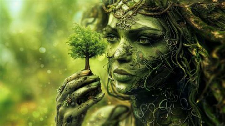 Are there any unique background ideas for a druid?