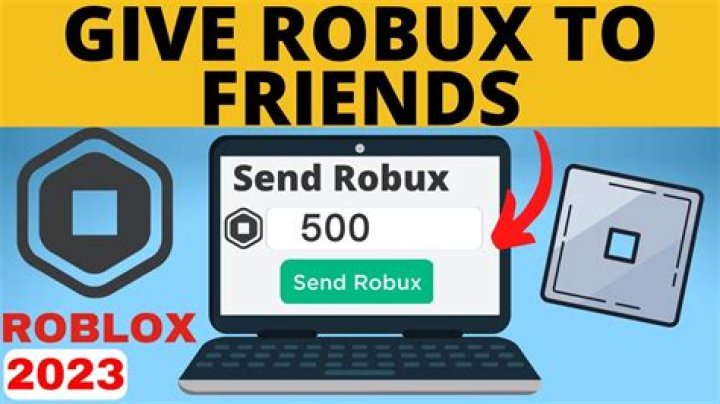 Can I give my friend an item on Roblox?