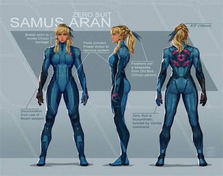Can Samus take off the zero suit?