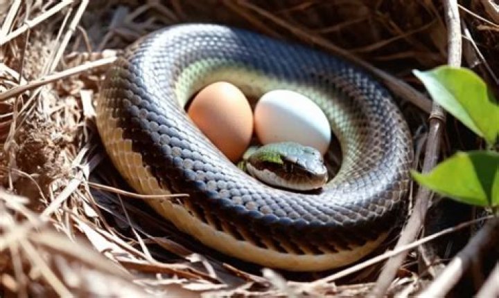 Can snakes lay eggs without a male?