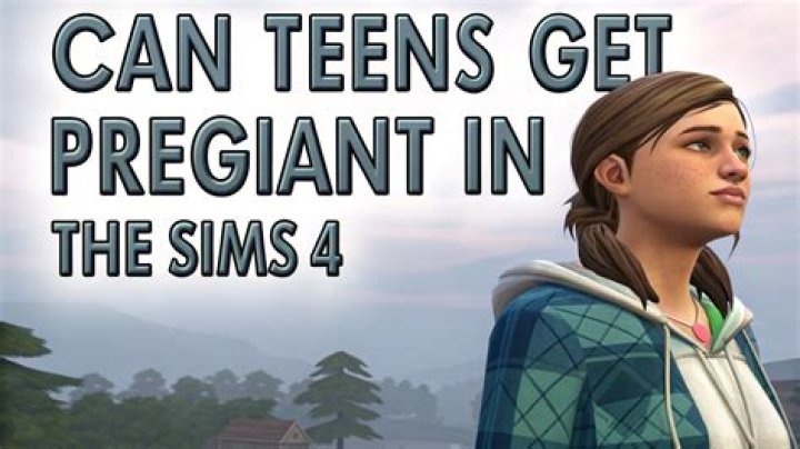 Can teens get pregnant in The Sims 2?