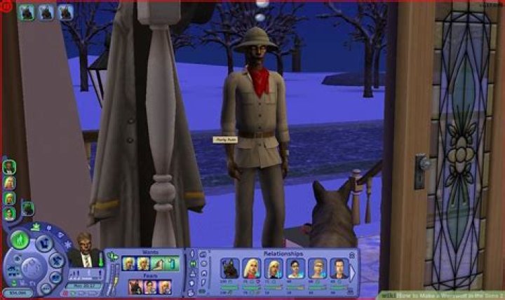 Can you be a werewolf in the Sims 2?