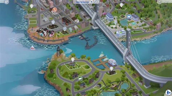Can you visit other neighborhoods Sims 2?