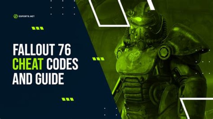 Does Fallout have cheat codes?