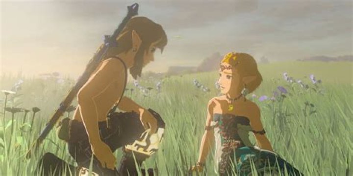 Does Link kiss Zelda in breath of the wild?