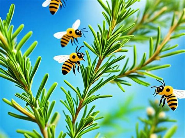 Does Rosemary attract bees?