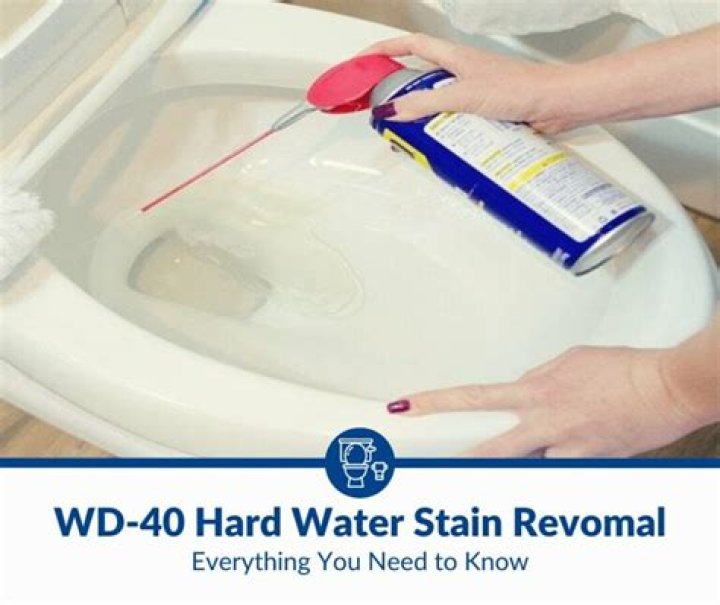 Does WD-40 remove hard water stains?