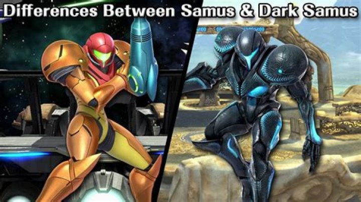 How are Samus and Dark Samus different?