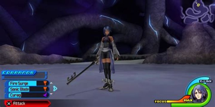 How did Aqua get to the realm of darkness?