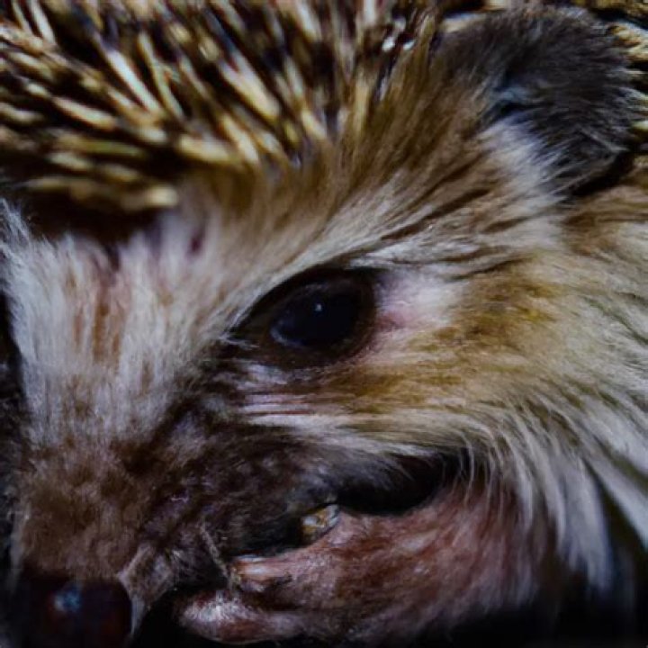 How do hedgehogs protect themselves from predators?