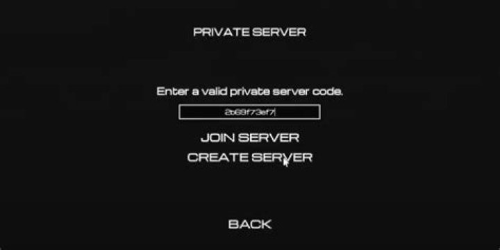 How do I enter a private server code?