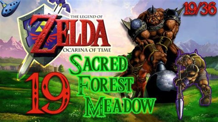 How do I get through the Sacred Forest Meadow?