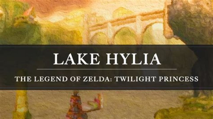 How do I get to Lake hylia in Twilight Princess as a wolf?