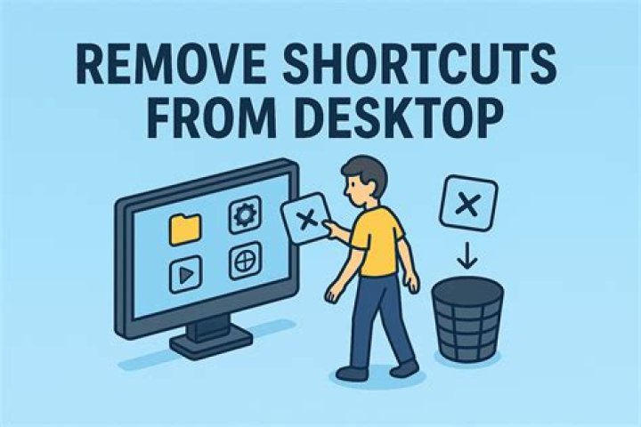 How do I remove shortcuts from my computer?