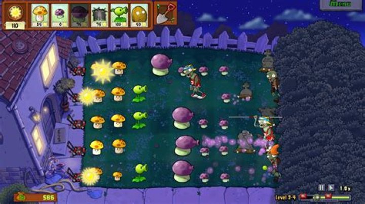 How do you beat level 5 10 on plants vs zombies?