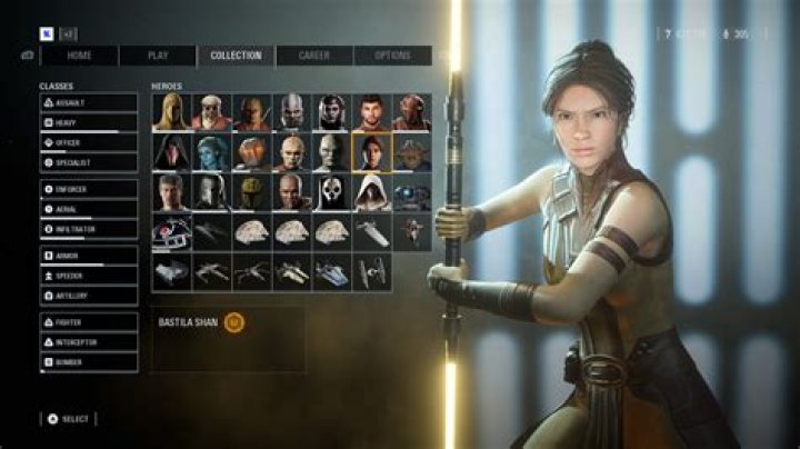 How do you change characters in Star Wars Battlefront 2?