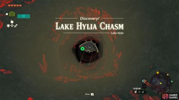 How do you fill Lake hylia?