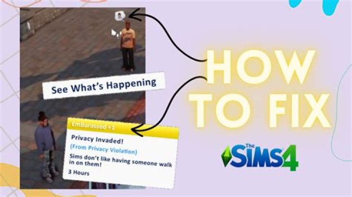 How do you fix Sims glitches?