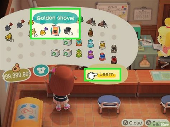 How do you get a shovel in Animal Crossing?