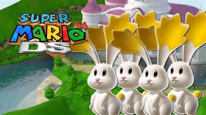 How do you get all the glowing rabbits in Super Mario 64?