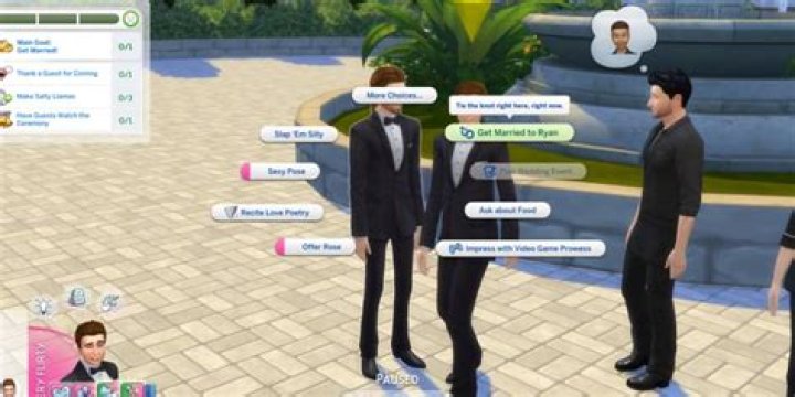 How do you get married on Sims 2 PSP?