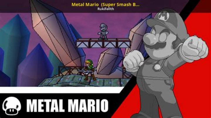 How do you get Metal Mario in Smash Bros?