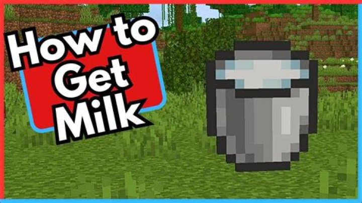 How do you get milk in Minecraft PE?