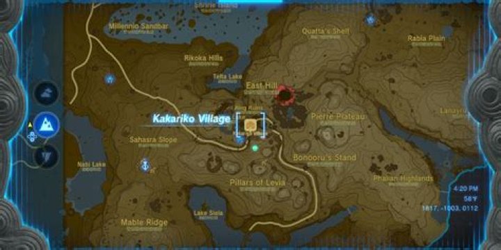 How do you get out of Kakariko Village in Twilight Princess?