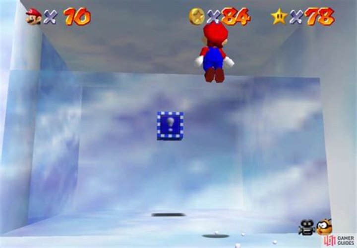 How do you get past the snowman in Super Mario 64?