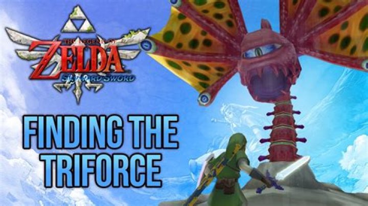 How do you get the Triforce in Legend of Zelda?