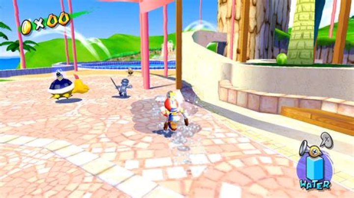 How do you get to Pinna Park in Super Mario Sunshine?