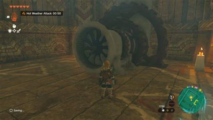 How do you get to the boss room in the Wind Temple?