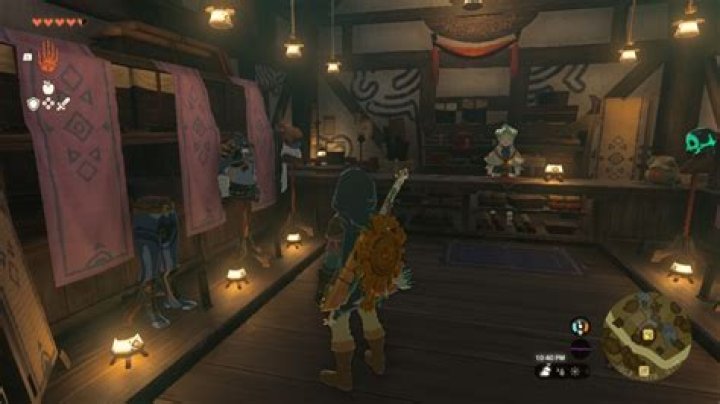 How do you get to the potion shop in Kakariko Village?