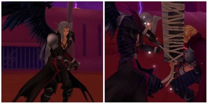 How do you hurt Sephiroth in Kingdom Hearts?