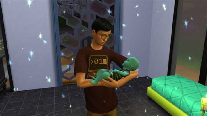 How do you make an alien baby on Sims 2?