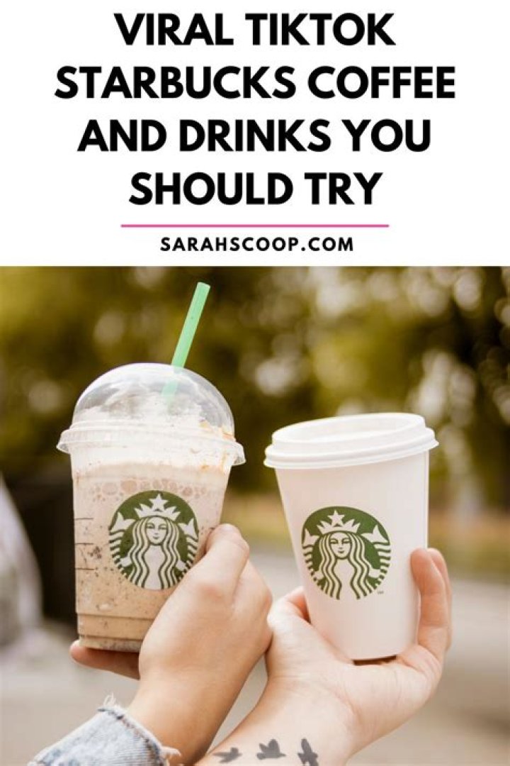 How do you order the TikTok drink at Starbucks?