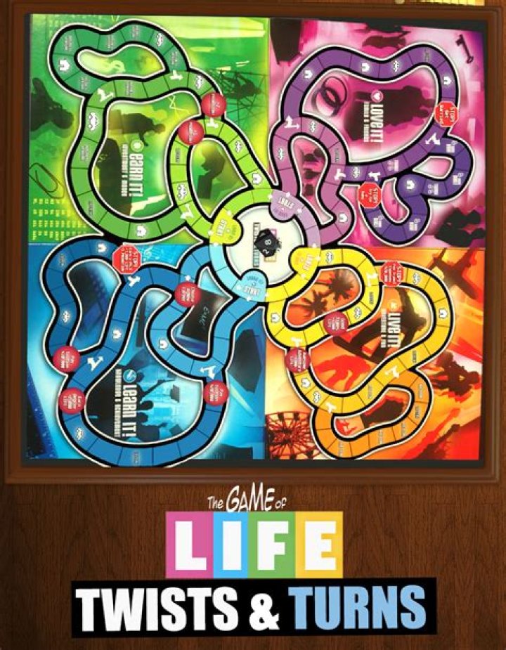 How do you play the game of life twists and turns?