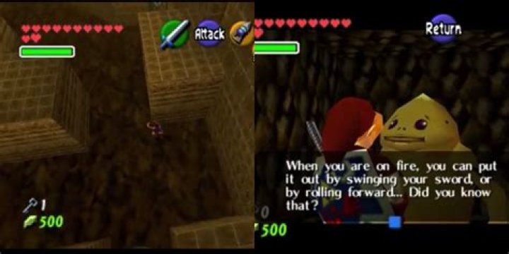 How do you rescue a trapped Goron?