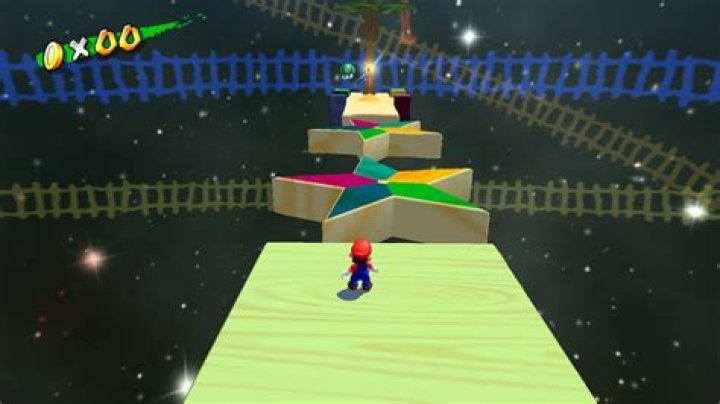 How do you switch to long jump in Super Mario Galaxy?