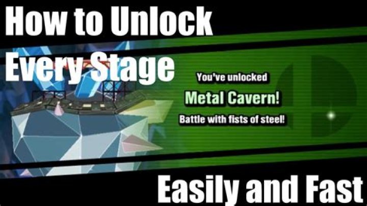 How do you unlock all stages in ssf2?