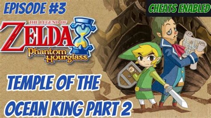 How does link get Phantom Hourglass in Temple of Ocean King?
