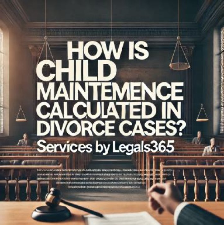 How is maintenance calculated in a divorce?