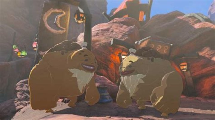 How many Gorons live on this island?