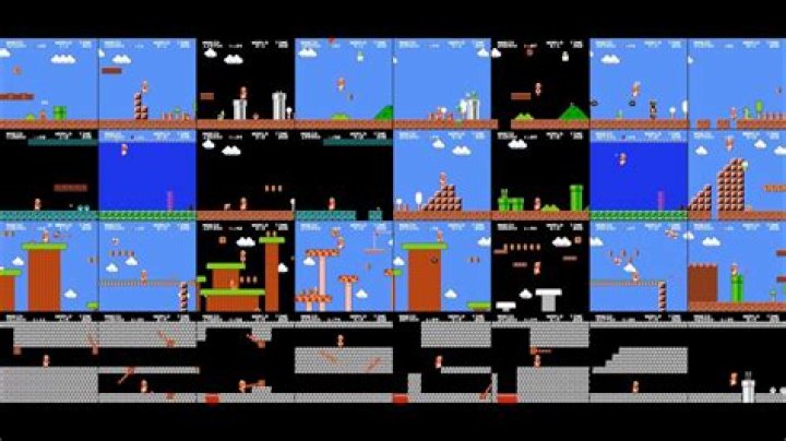 How many levels are in the original Super Mario Bros?