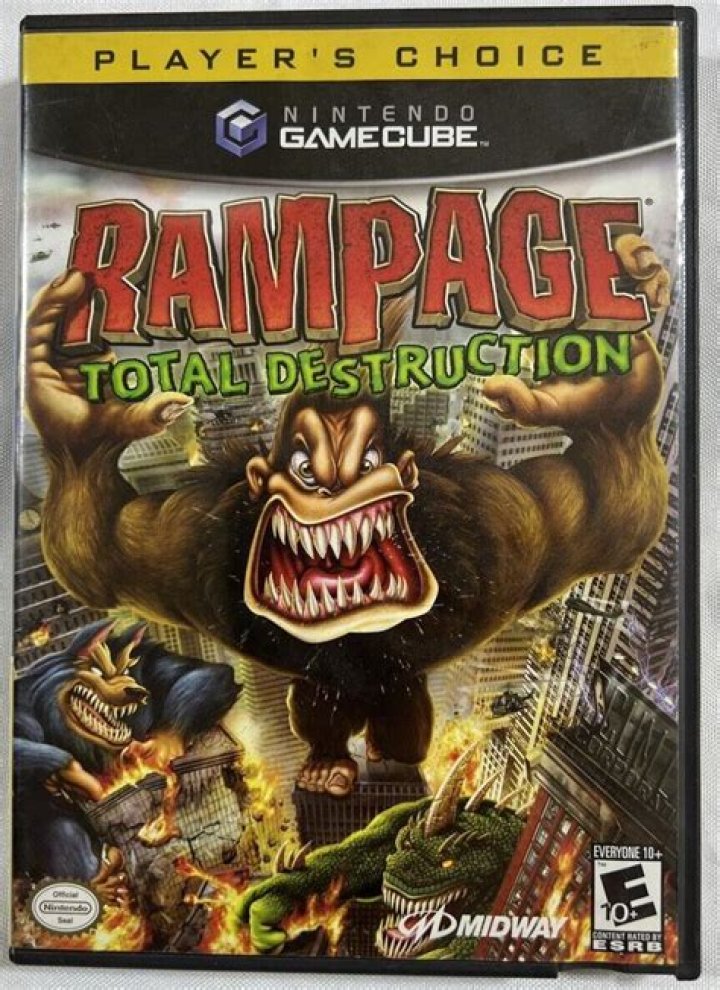How many monsters are there in rampage total destruction?