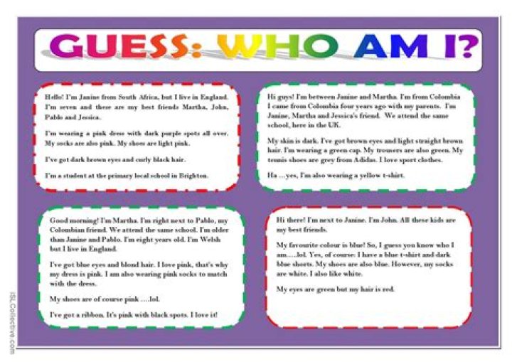 How many questions to ask in a game of who Am I?