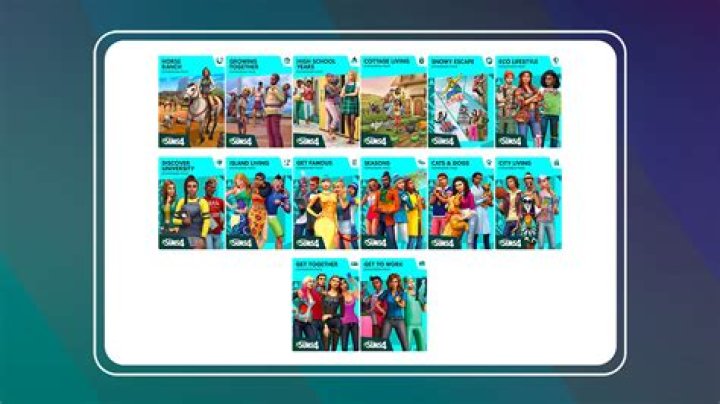 How many Sims expansion packs are there?