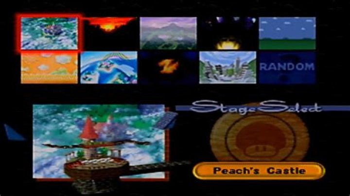 How many stages does smash 64 have?