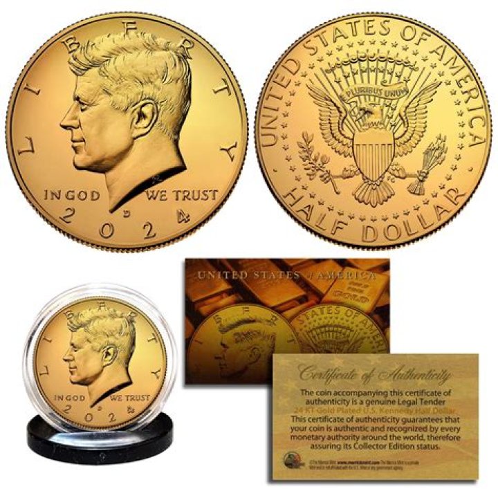 How much is a JFK gold coin worth?