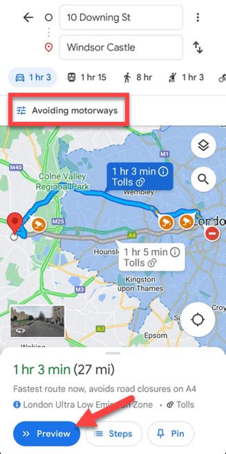 How to Avoid Highways on Google Maps in 10 Easy Steps